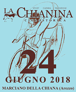 manifesto la chianina cicloturistica